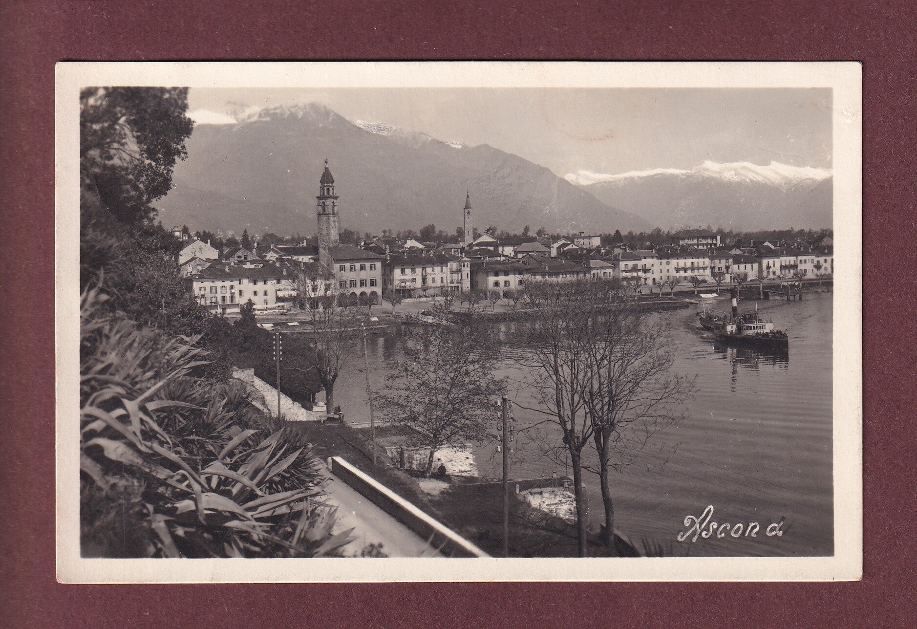 ASCONA - Nave - 1928