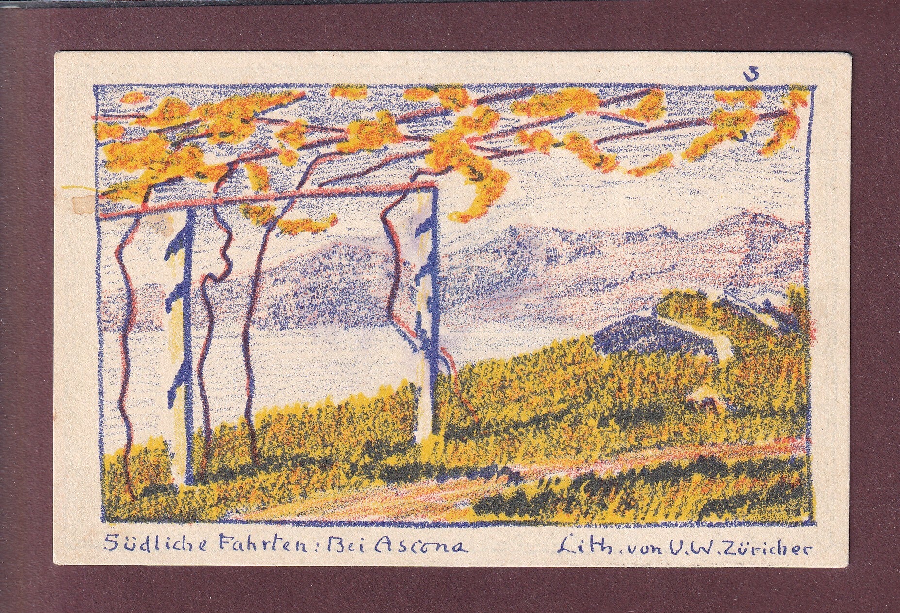 Südliche Fahrten - Bei ASCONA - 1927