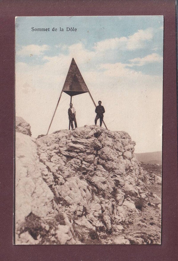 Sommet de LA DÔLE - 1919