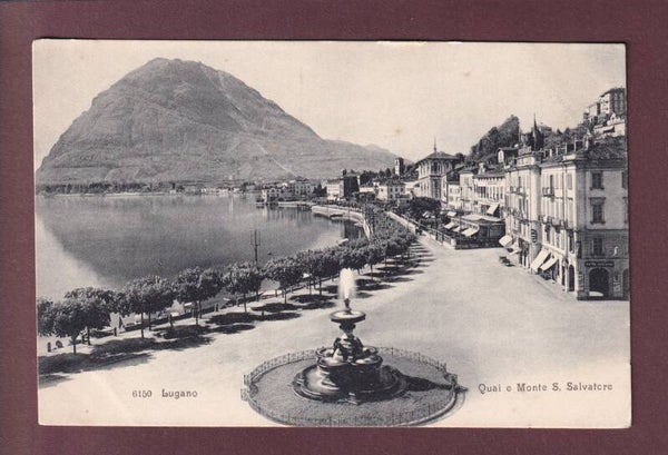 LUGANO - Quai - Fontana