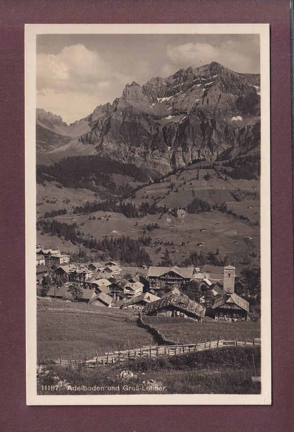 ADELBODEN - Gross-Lohner - 1934