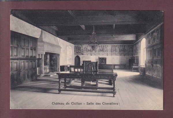 Château de CHILLON - Salle des chevaliers