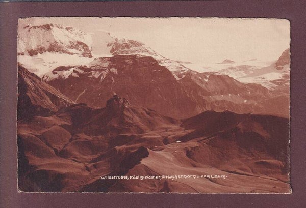 WILDSTRUBEL - Rözligletscher vom Lavey - E. Gyger