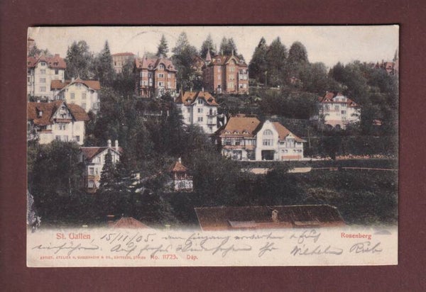 ST. GALLEN - Rosenberg - 1905