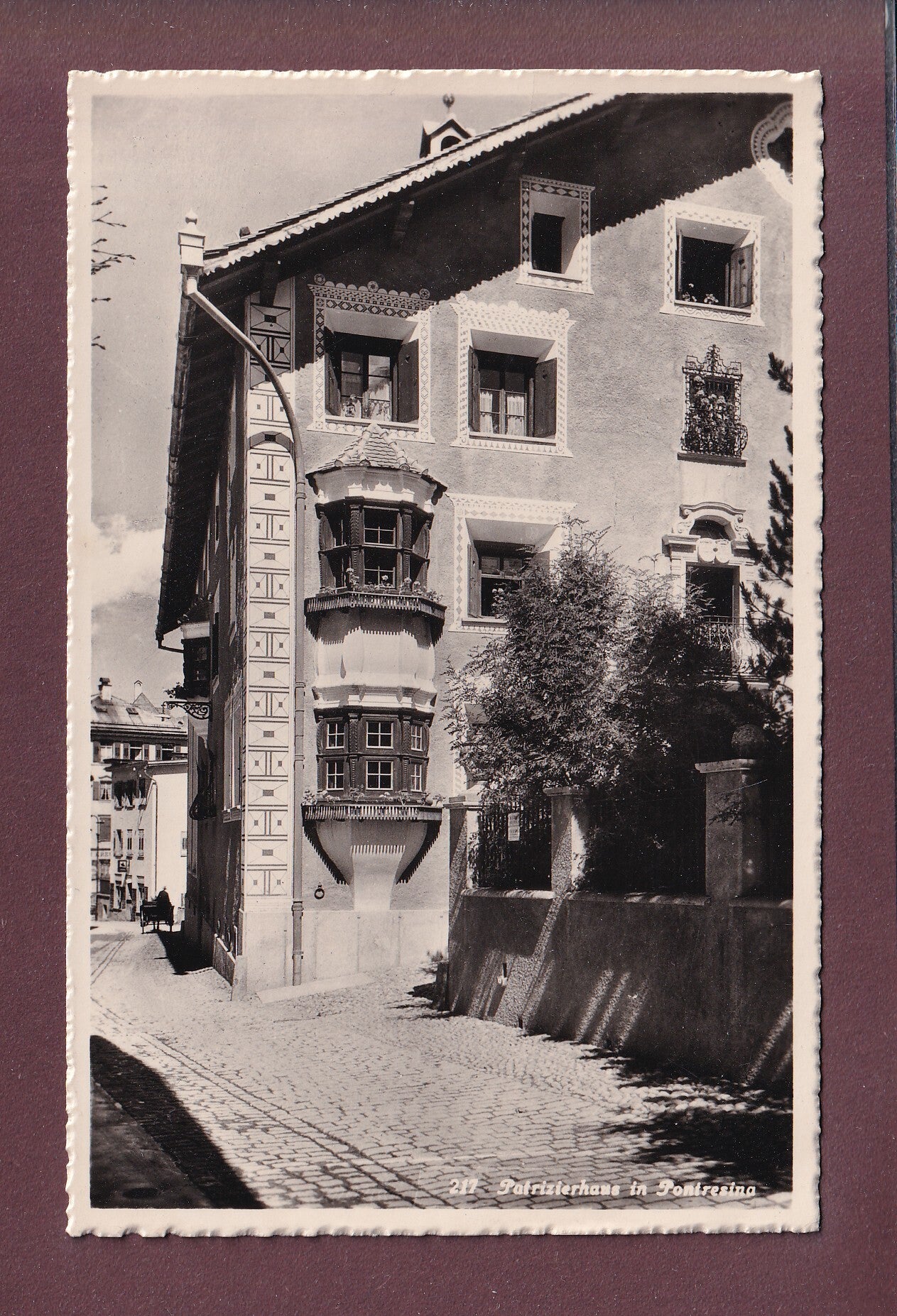PONTRESINA - Patrizierhaus - 1947