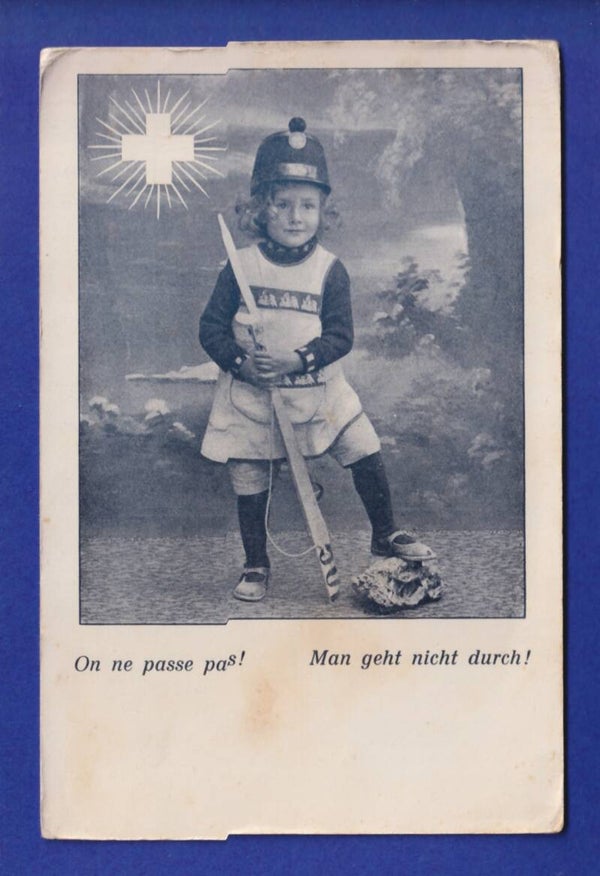 ENFANT - Militaire - On ne passe pas