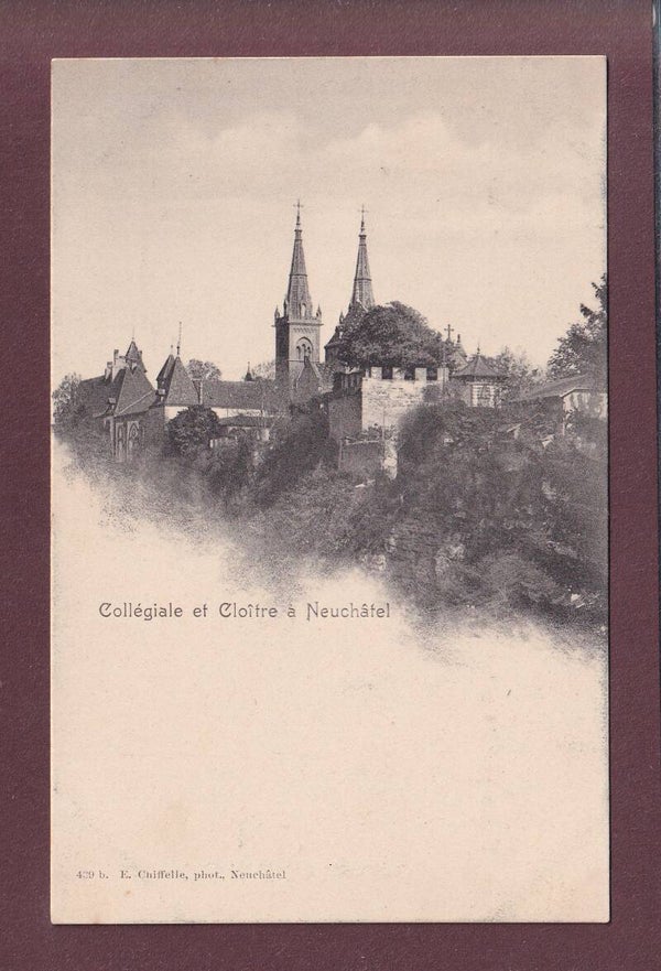 NEUCHÂTEL - Collégiale et Cloître