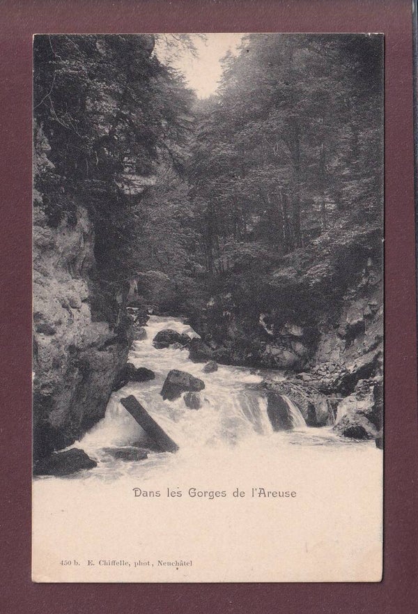 Dans les Gorges de l'AREUSE