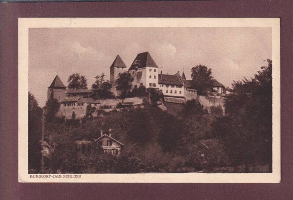 BURGDORF - Das Schloss - 1923