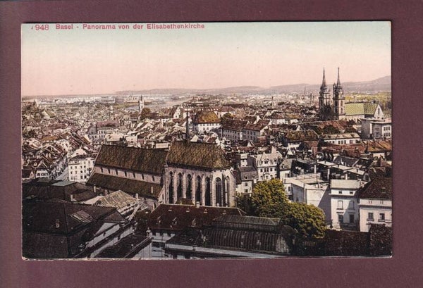 BASEL von der Elisabethenkirche
