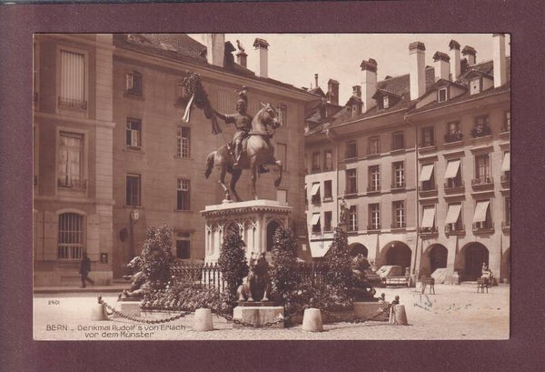BERN - Von Erlach Denkmal - 1914