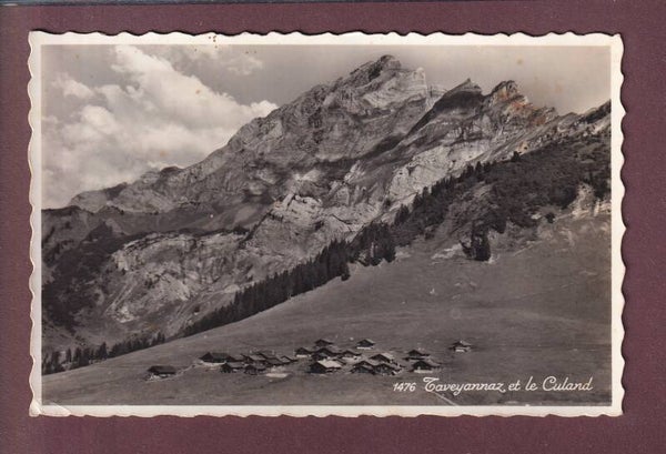TAVEYANNAZ et le Culand - 1952