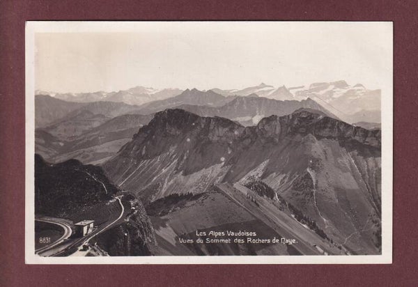 Sommet des ROCHERS DE NAYE - 1929