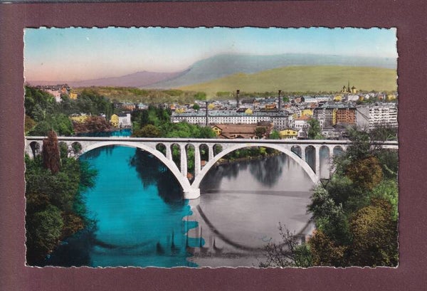 GENEVE - Pont de la jonction - 1951