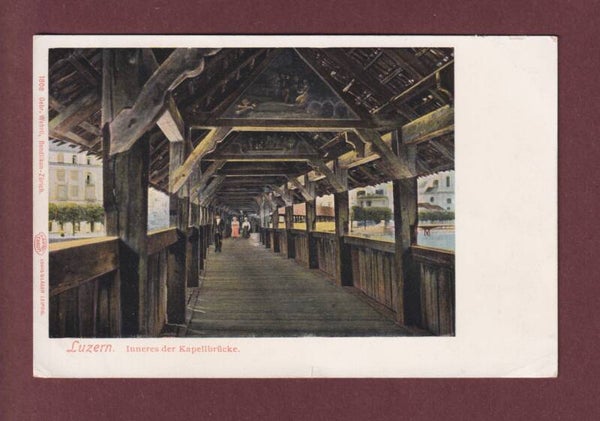 LUZERN - Kapellbrücke // Eckbug //