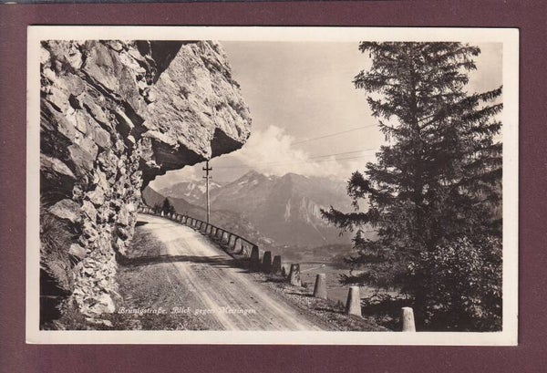 BRÜNIGSTRASSE - Blick gegen Meiringen - 1936