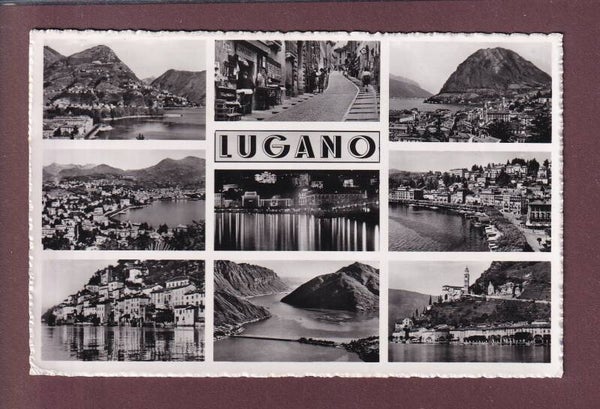 LUGANO - 9 images - 1952