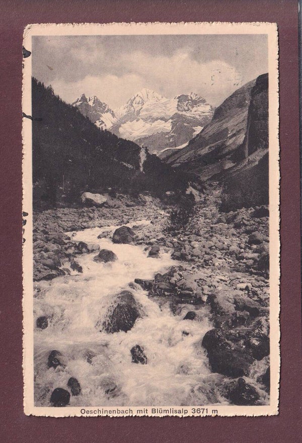 OESCHINENBACH - Blümlisalp - 1914
