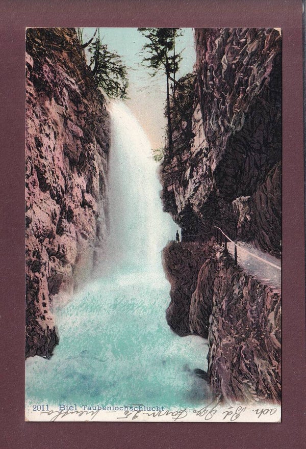 BIEL - Taubenlochschlucht - 1914