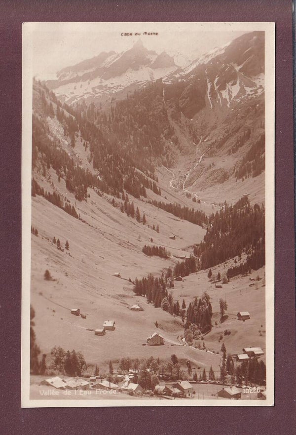Vallée de l'EAU FROIDE - Cape au Moine - 1924