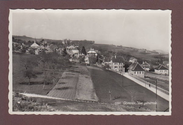 GORGIER - Entrée du village - 1938