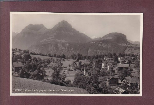 MORSCHACH - Nieder- und Oberbauen