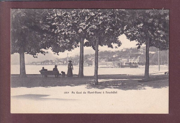 NEUCHÂTEL - Quai du Mont-Blanc