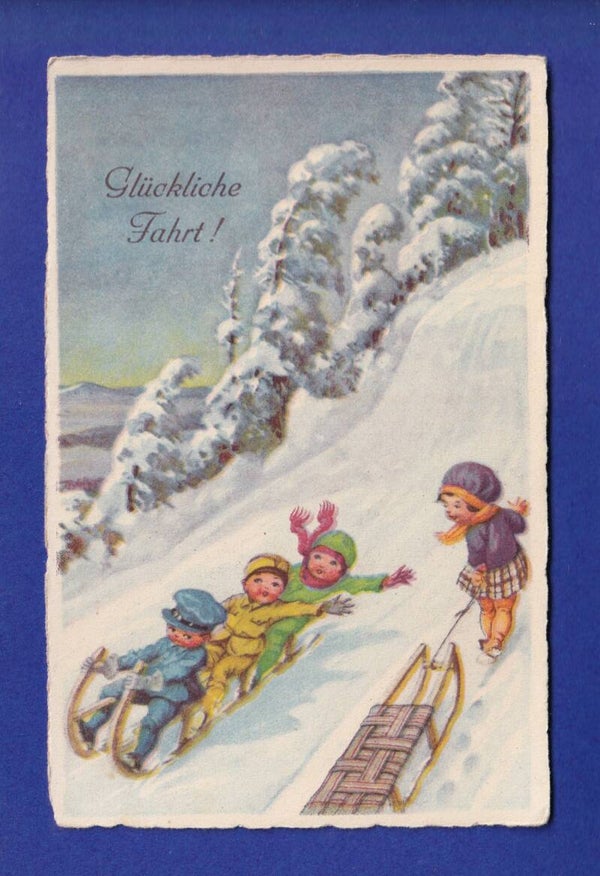 ENFANT - Luge à la neige