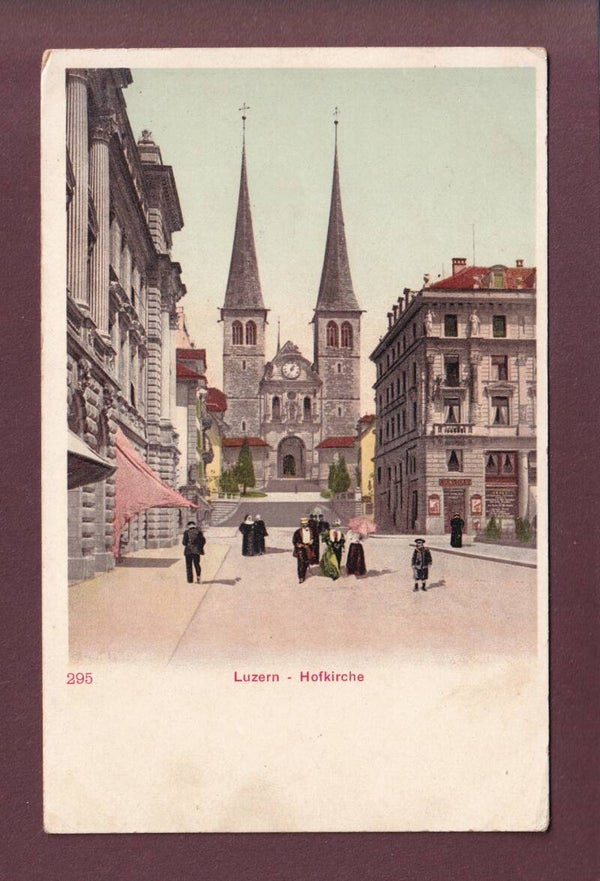 LUZERN - Hofkirche
