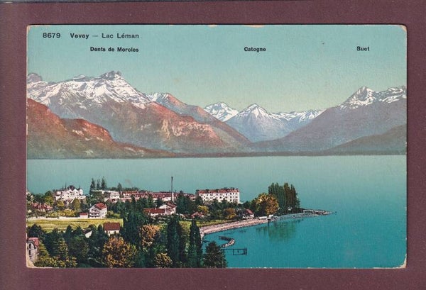 VEVEY et le Lac Léman