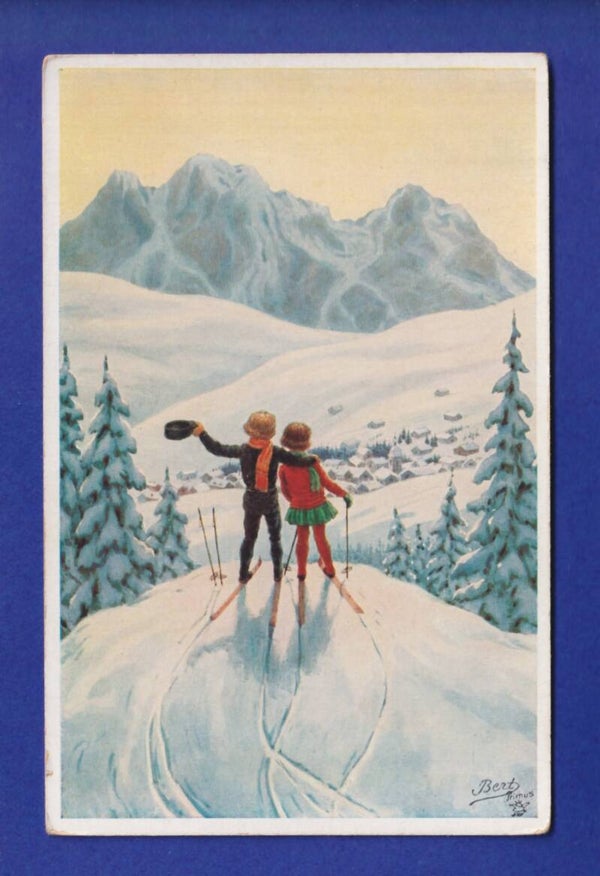 ENFANT - En hiver à ski