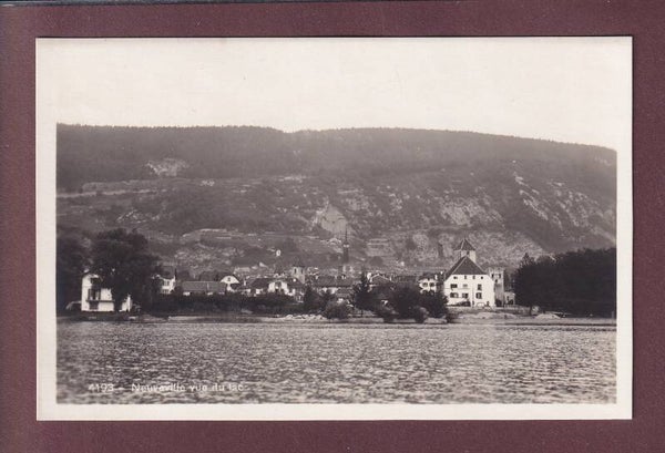 LA NEUVEVILLE vue du lac