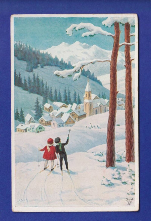 ENFANT - En hiver à ski