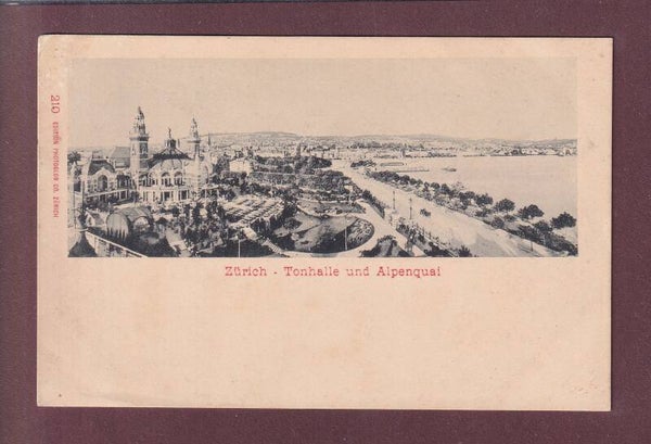 ZÜRICH - Tonhalle - Alpenquai