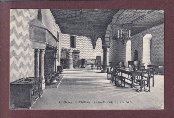 Château de CHILLON - Grande cuisine