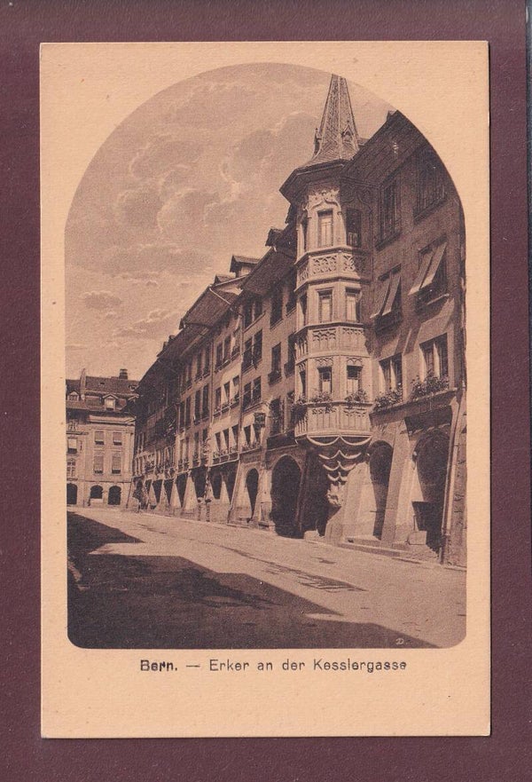 BERN - Erker an der Kesslergasse