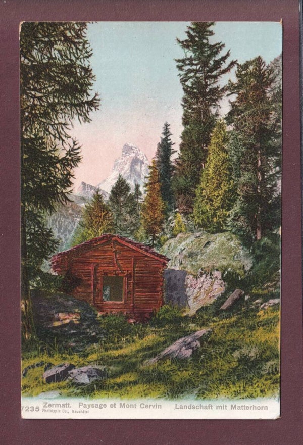 Zermatt - Paysage et CERVIN