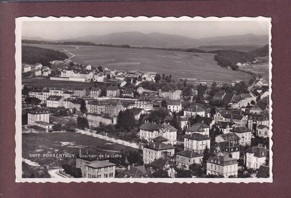 PORRENTRUY - Quartier de la Gare - 1946