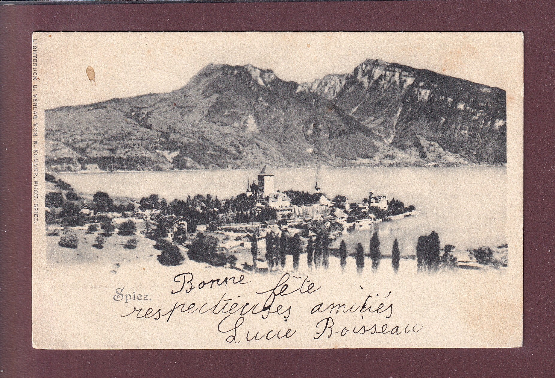 SPIEZ - 1904