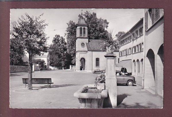 Genève - PETIT-SACONNEX - Place et Temple - 1969