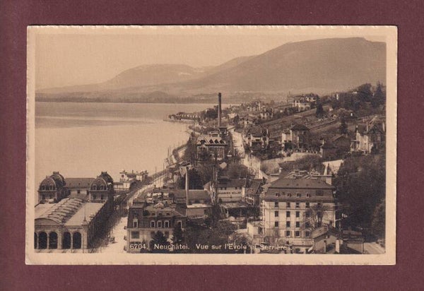 NEUCHÂTEL - L'Evole et Serrières - 1911
