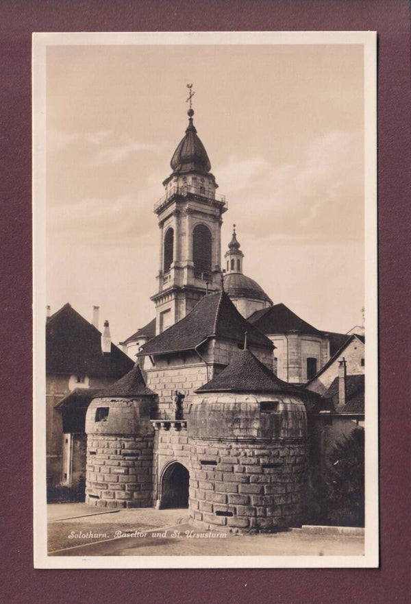 SOLOTHURN - Baseltor - St. Ursusturm