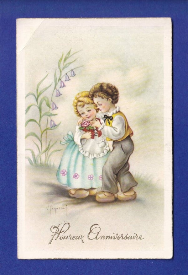 ENFANT - Joli petit couple // pli d'angle //