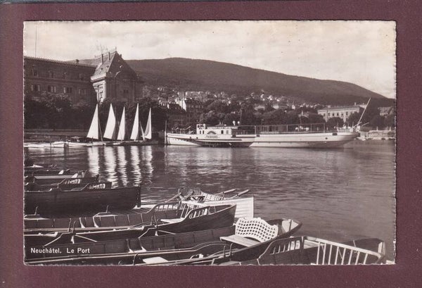 NEUCHÂTEL - Le Port - Feldpost