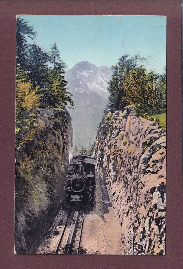 BRÜNIGBAHN - Passhöhe - 1909