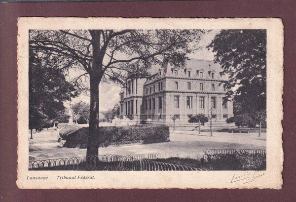 LAUSANNE - Tribunal Fédéral - 1910