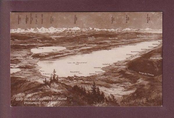 LACS de NEUCHÂTEL et MORAT