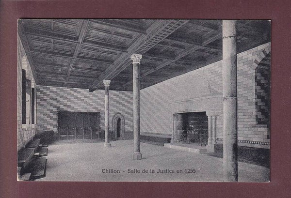 Château de CHILLON - Salle de justice