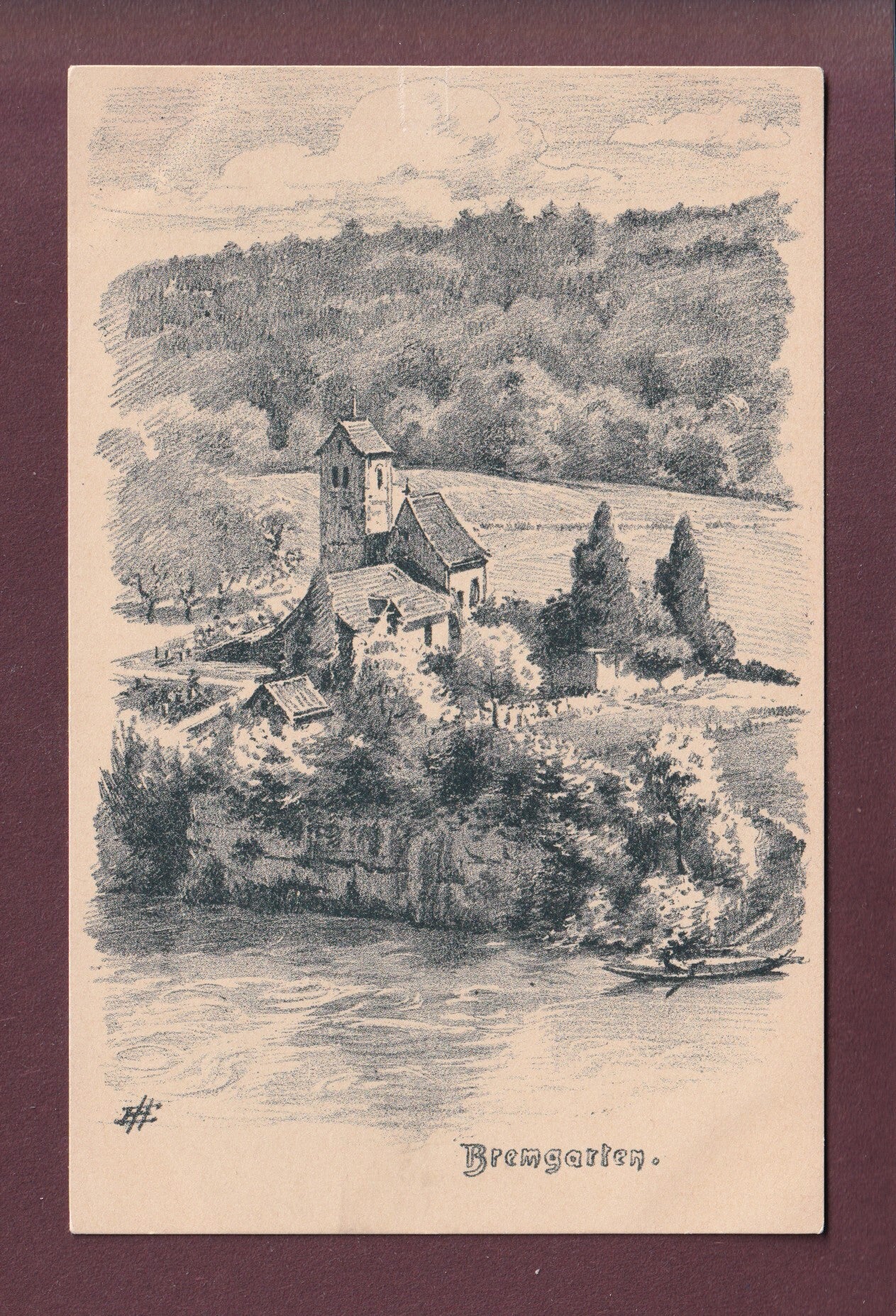 BREMGARTEN bei Bern - Kirche