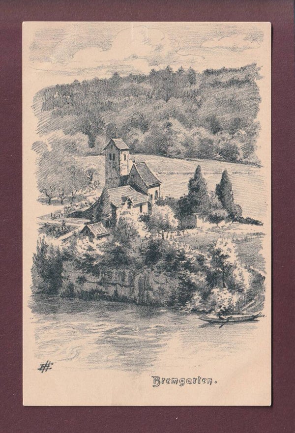 BREMGARTEN bei Bern - Kirche